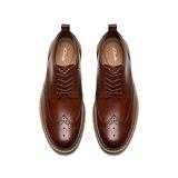Thumbnail 5 of Clarks Men's Aldwin Limit Brogues - Mid Tan Leather