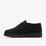 Thumbnail 2 of Clarks Originals Men's Desert Trek Shoes - Black Suede