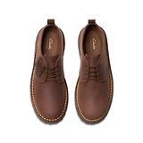 Thumbnail 5 of Clarks Solsbury Lace Leather Shoe - Dark Brown