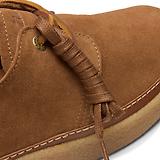 Thumbnail 7 of Clarks Clarkwood Low Suede Shoe - Cola