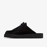 Thumbnail 3 of Clarks Originals Women's Desert Nomad Mule - Black Suede
