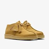 Thumbnail 4 of Clarks Originals Women's Desert Trek Shoes - Golden Tan Suede