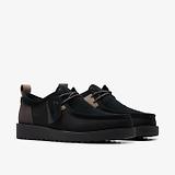 Thumbnail 5 of Clarks Men's Wallabee FTR 2 Lo Shoes - Black Combination