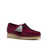 Thumbnail 7 of Clarks Originals Women's Wallabee Shoes - Purple Harris Tweed