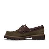 Thumbnail 2 of Clarks Men's Cleyhill Boat Shoes - Olive Combi