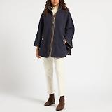 Thumbnail 7 of Joules Women's Heritage Fleece Longline Cape - Navy
