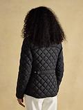 Thumbnail 3 of Joules Women's Braemar Luxe Showerproof Diamond Quilted Coat - Black