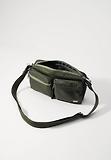 Thumbnail 2 of Paul Smith Men's 'Laser Stripe' Recycled-Nylon Crossbody Bag - Green