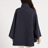 Thumbnail 6 of Joules Women's Heritage Fleece Longline Cape - Navy