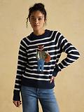 Thumbnail 2 of Joules Women's Renard Jonty Intarsia Knit Jumper - Navy