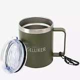 Thumbnail 4 of Elliker Malton Vacuum Insulated Camp Travel 12oz Mug - Green
