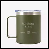 Thumbnail 8 of Elliker Malton Vacuum Insulated Camp Travel 12oz Mug - Green