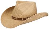 Thumbnail 1 of Stetson Raffia Western Hat - Natural