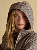 Thumbnail 8 of Joules Women's Holkham Waterproof Packable Hooded Raincoat - Henson Check