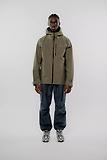 Thumbnail 2 of Elliker Unisex Ayre 3L Waterproof Shell Jacket - Khaki