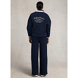 Thumbnail 5 of Holland Cooper Women's Relaxed Fit V-Neck Sweat - Ink Navy Ecru