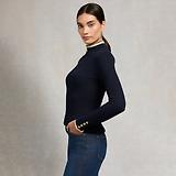 Thumbnail 3 of Holland Cooper Women's Zoe Quarter Zip Knit - Ink Navy