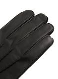 Thumbnail 4 of Dents Men's Dilton Three-Point Lined Leather Gloves - Black