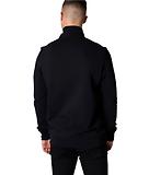Thumbnail 3 of Paul Smith Men's Regular Fit Zebra Half-Zip Sweatshirt - Black