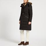 Thumbnail 1 of Joules Women's Aspen Long Showerproof Padded Coat - Black