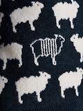 Thumbnail 5 of Joules Women's Très Sheep Intarsia Knitted Jumper - Navy