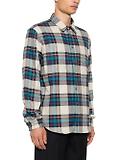 Thumbnail 2 of Paul Smith Men's Long Sleeve Casual-Fit Shirt - Ecru Check