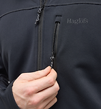 Thumbnail 6 of Haglöfs Men's Rosson Mid Jacket - True Black