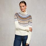 Thumbnail 2 of Holland Cooper Women's Rebecca Roll Neck Knit - Natural