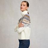 Thumbnail 3 of Holland Cooper Women's Rebecca Roll Neck Knit - Natural