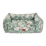 Thumbnail 2 of William Morris Square Dog Bed - Pimpernel Print