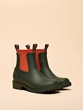 Thumbnail 2 of Joules Women's Oakfield Colour Block Short Neoprene-Lined Wellies - Green