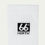 Thumbnail 2 of 66°North 3-Pack Socks - White