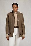 Thumbnail 3 of Holland Cooper Women's Country Classic Jacket - Large Scale Brown Herringbone