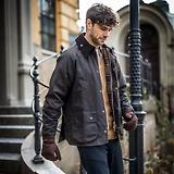 Thumbnail 4 of Hestra Bergvik Suede Leather Gloves - Espresso