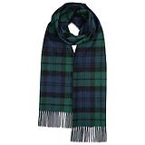 Thumbnail 1 of Gloverall Unisex Oversized Lambswool Scarf - Black Watch