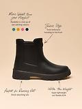 Thumbnail 6 of Joules Women's Raindance Lightweight EVA Ankle Wellies - Black