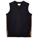 Thumbnail 1 of Joules Women's Holly Long Knitted Vest - Navy