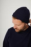 Thumbnail 4 of Peregrine Porter Ribbed Beanie - Navy
