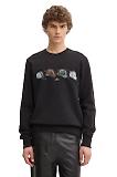 Thumbnail 2 of Paul Smith Men's Cycling Caps Sweatshirt - Black