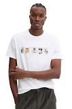 Thumbnail 2 of Paul Smith Men's Regular Fit Stamps T-Shirt - White