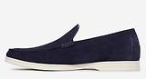 Thumbnail 5 of Oliver Sweeney Men's Alicante Suede Moccasin Loafer - Midnight Navy