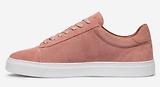 Thumbnail 5 of Oliver Sweeney Men's Almada Perforated Calf Suede Cupsole Trainers - Dusty Pink