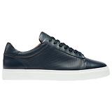 Thumbnail 1 of Oliver Sweeney Men's Almada Perforated Calf Leather Cupsole Trainers - Navy