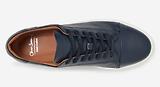Thumbnail 5 of Oliver Sweeney Men's Almada Perforated Calf Leather Cupsole Trainers - Navy