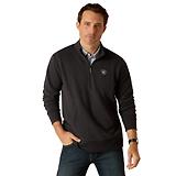 Thumbnail 1 of Ariat Men's Friday Cotton 1/2 Zip Sweatshirt - Heather Charcoal