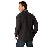 Thumbnail 2 of Ariat Men's Friday Cotton 1/2 Zip Sweatshirt - Heather Charcoal