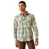 Thumbnail 1 of Ariat Men's Retro Long Sleeve Shirt - Turquoise