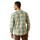 Thumbnail 2 of Ariat Men's Retro Long Sleeve Shirt - Turquoise