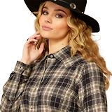 Thumbnail 7 of Ariat Women's Billie Jean Western Shirt - Cheyenne Plaid