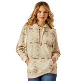 Thumbnail 1 of Ariat Women's Logo 2.0 Hoodie - Sandstone Sw Print